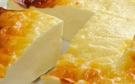 Creamy Baked Yogurt Custard Cake