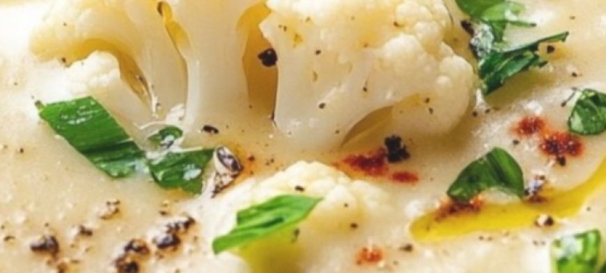 Roasted Cauliflower Soup