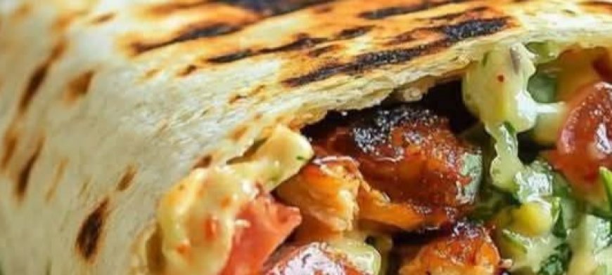 Chipotle Ranch Grilled Chicken Burrito