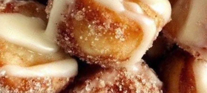Cinnamon Sugar Donut Holes with Glaze
