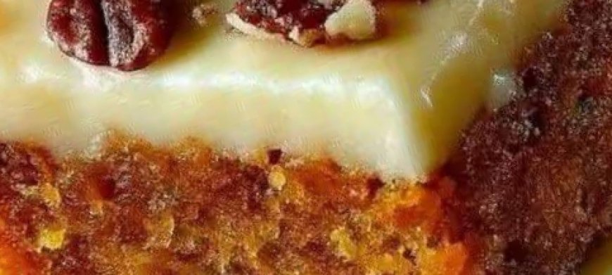Carrot Cake Bars with Cream Cheese Frosting