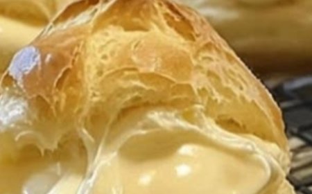 Cream Puffs with Custard Filling: A Classic French Dessert You Can Make at Home