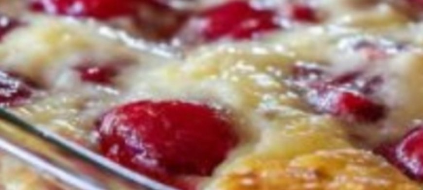 Cherry Custard Bake (Cherry Clafoutis)