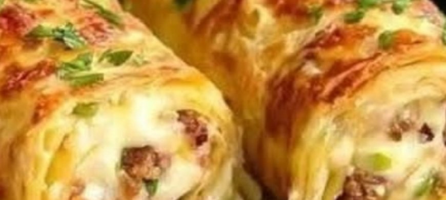 Cheesy Tortilla Meat Bake