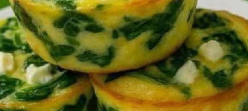 Spinach and Feta Egg Muffins